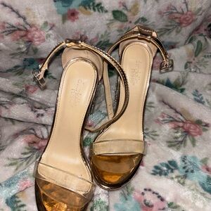 rose gold heels